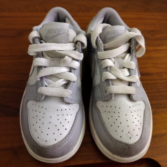Nike Dunk Low PS in Pure Platinum/White-Wolf Grey. - Picture 3 of 8
